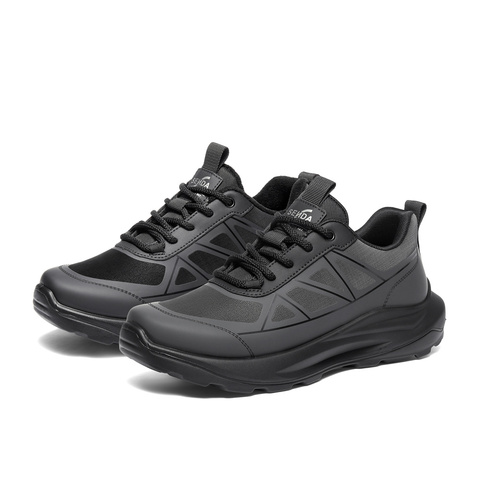 森达健步鞋男2025冬季新款商场同款轻便厚底运动鞋1ZW01DM5