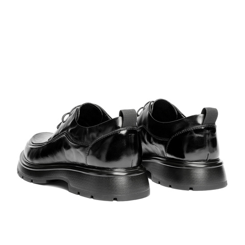 森达休闲皮鞋男2025冬新商场同款时尚商务休闲鞋2DN01DM5