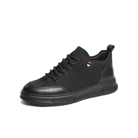 森达高帮鞋男2025冬季新款商场同款户外休闲板鞋1ZJ02DD5