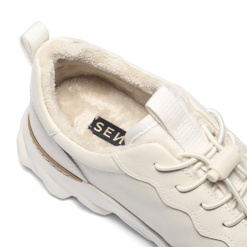 森达健步鞋女2025冬新商场同款户外保暖厚底休闲鞋49JB7DM5