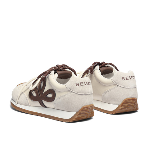 森达德训鞋女2025秋新商场同款拼接运动风阿甘休闲鞋XUR01CM5