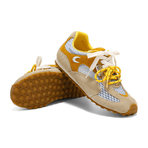 森达德训鞋女2025秋新户外运动风月牙阿甘休闲鞋ZTG52BM5