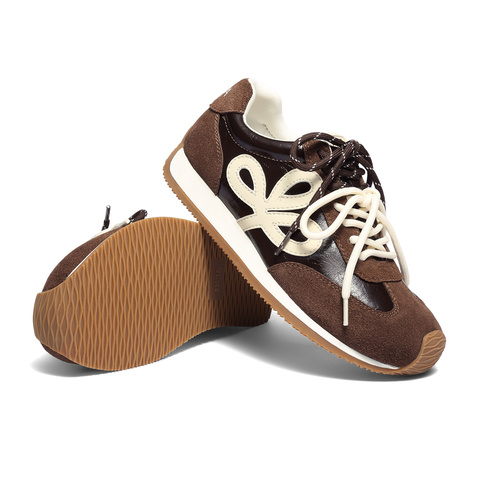 森达德训鞋女2025秋新商场同款拼接运动风阿甘休闲鞋XUR01CM5