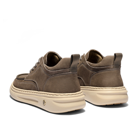 森达工装鞋男2025冬新商场同款户外徒步厚底休闲鞋2DR01DM5