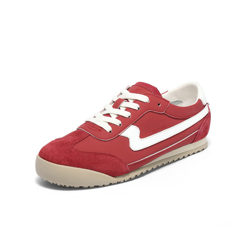 森达德训鞋女2025秋季新款商场同款阿甘休闲板鞋XSC01CM5