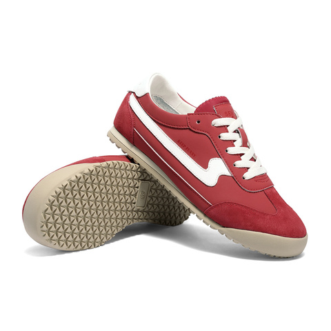 森达德训鞋女2025秋季新款商场同款阿甘休闲板鞋XSC01CM5