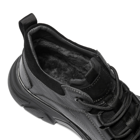 森达休闲靴男2025冬新商场同款时尚运动风户外休闲短靴DB003DD5