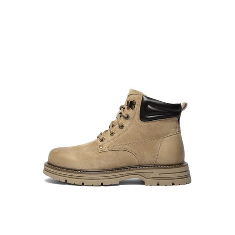 森达马丁靴男2025冬季新款商场同款户外机车风休闲短靴2AK01DD5