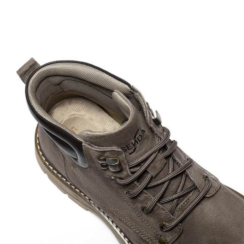 森达马丁靴男2025冬季新款商场同款户外机车风休闲短靴2AK01DD5