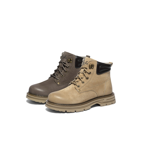 森达马丁靴男2025冬季新款商场同款户外机车风休闲短靴2AK01DD5