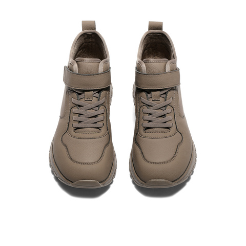 森达高帮鞋女2025冬新商场同款运动健步休闲短靴XUA01DD5