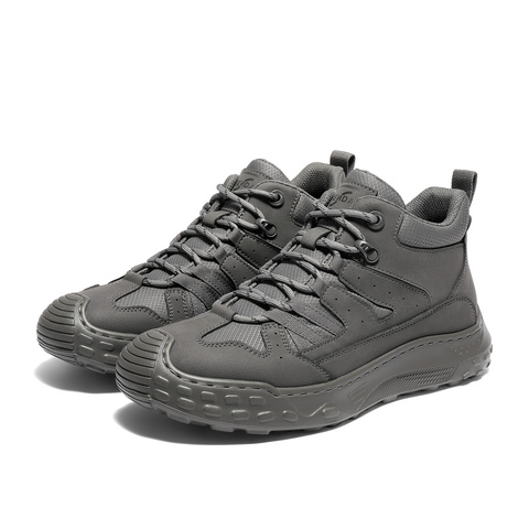 森达运动鞋男2025秋季新款商场同款户外高帮休闲鞋2BC01CM5