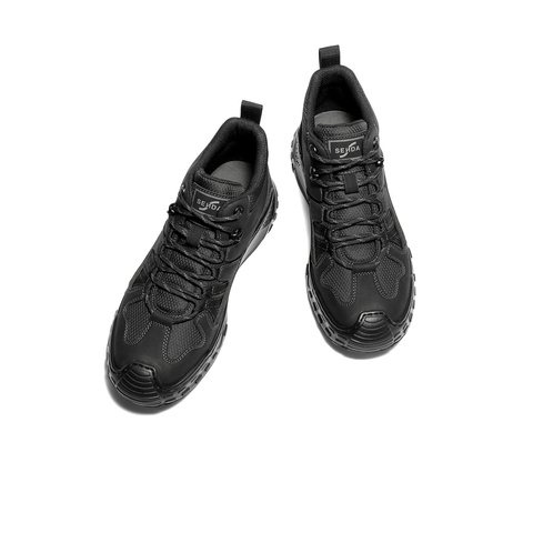 森达运动鞋男2025秋季新款商场同款户外高帮休闲鞋2BC01CM5