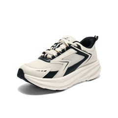 森达网面鞋男2025秋季新款户外运动风厚底显高休闲鞋QJ018CM5