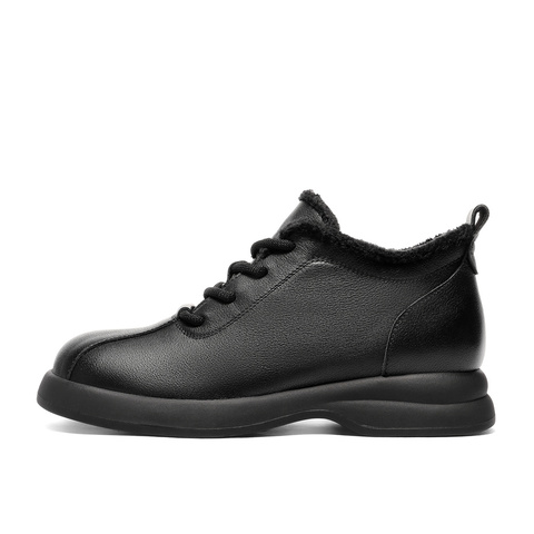 森达毛毛鞋女2026春新商场同款户外徒步休闲鞋XXA01AM6