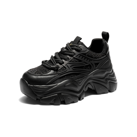 森达老爹鞋女2026春新商场同款户外运动厚底休闲鞋XWH01AM6