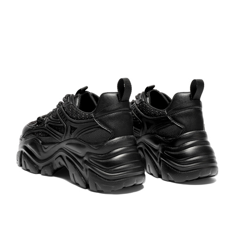 森达老爹鞋女2026春新商场同款户外运动厚底休闲鞋XWH01AM6