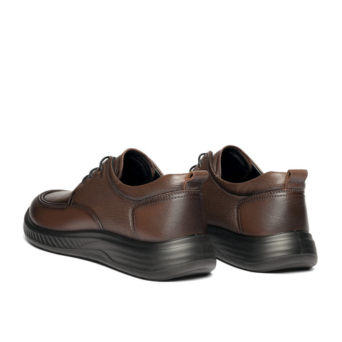 森达休闲皮鞋男2026春新商场同款软面舒适休闲鞋2DB01AM6