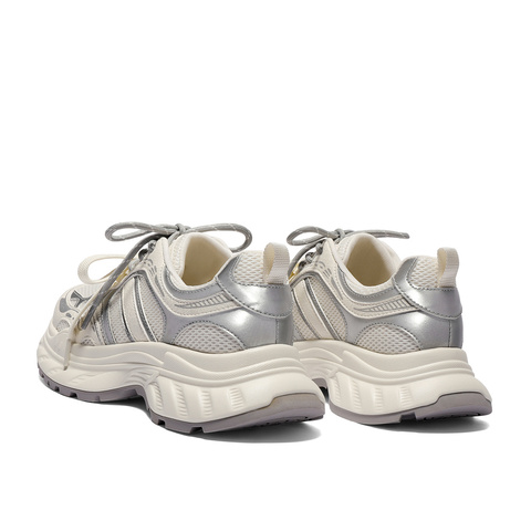 森达老爹鞋女2026春季新款商场同款网面户外运动鞋XXK01AM6