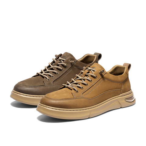 森达工装鞋男2026春季新款商场同款户外徒步休闲鞋K4E03AM6