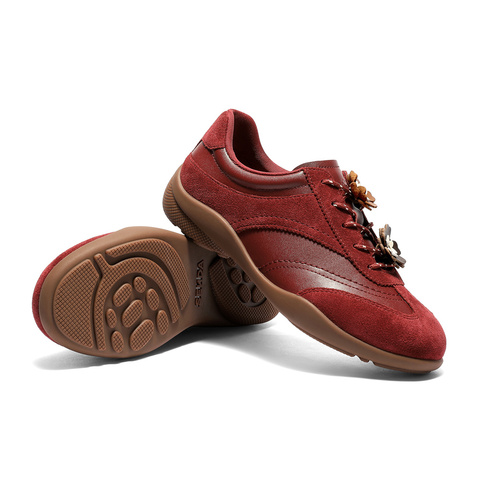 森达德训鞋女2026春新拼接运动跑步户外休闲板鞋4NU23AM6