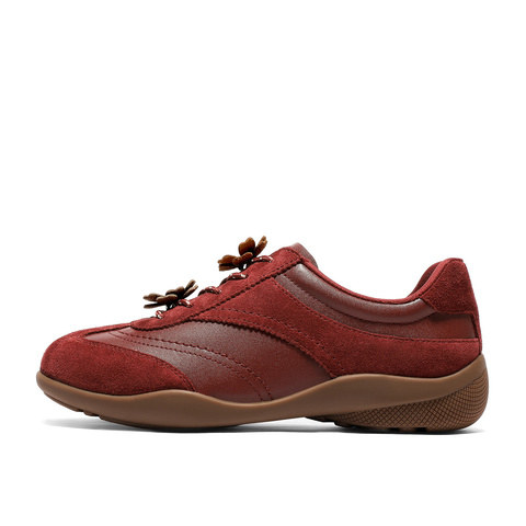 森达德训鞋女2026春新拼接运动跑步户外休闲板鞋4NU23AM6