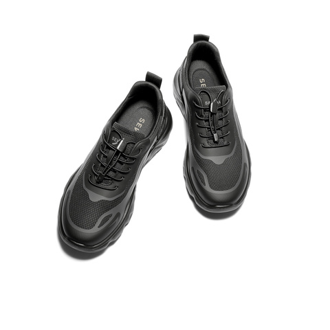 森达健步鞋男2026春新商场同款时尚运动厚底休闲鞋2BX01AM6