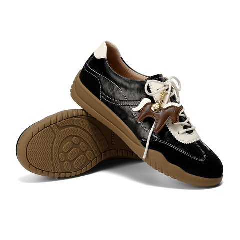 森达德训鞋女2026春新商场同款拼接户外休闲板鞋4NRD5AM6