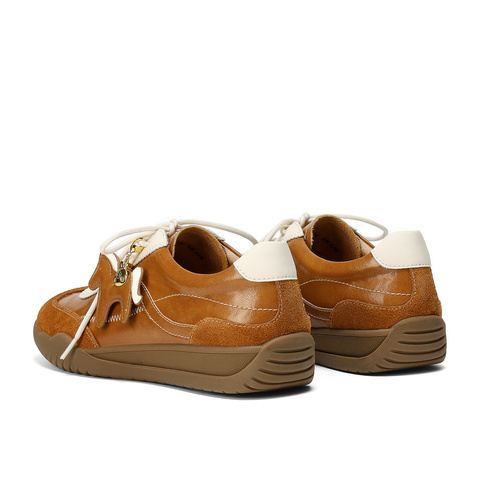 森达德训鞋女2026春新商场同款拼接户外休闲板鞋4NRD5AM6