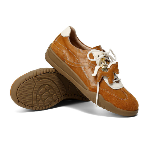 森达德训鞋女2026春新商场同款拼接户外休闲板鞋4NRD5AM6