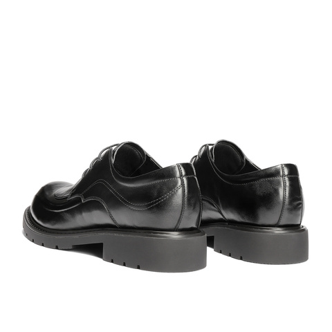 森达休闲皮鞋男2026春新商场同款英伦商务休闲鞋2CJ01AM6