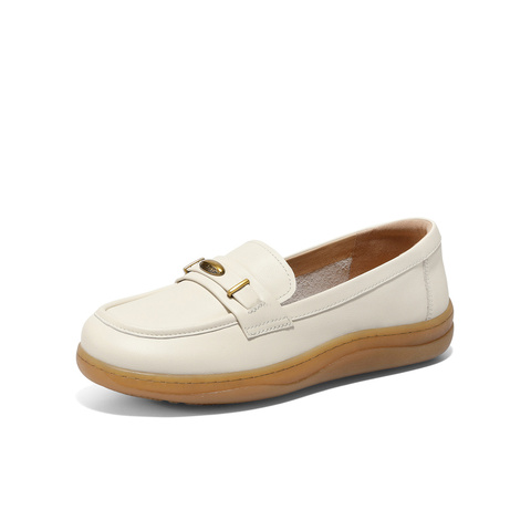 森达乐福鞋女2026春新商场同款时尚一脚蹬厚底单鞋4CFF6AA6