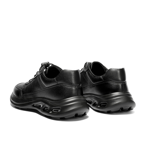 森达健步鞋男2026春新款商场同款运动厚底休闲短靴K6R45AD6