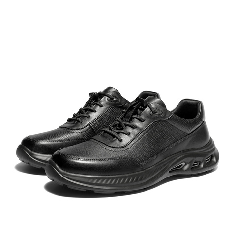 森达健步鞋男2026春新款商场同款运动厚底休闲短靴K6R45AD6