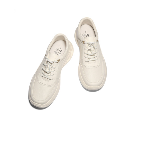 森达健步鞋男2026春新款商场同款运动厚底休闲短靴K6R45AD6