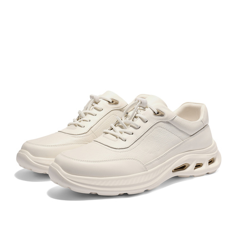 森达健步鞋男2026春新款商场同款运动厚底休闲短靴K6R45AD6