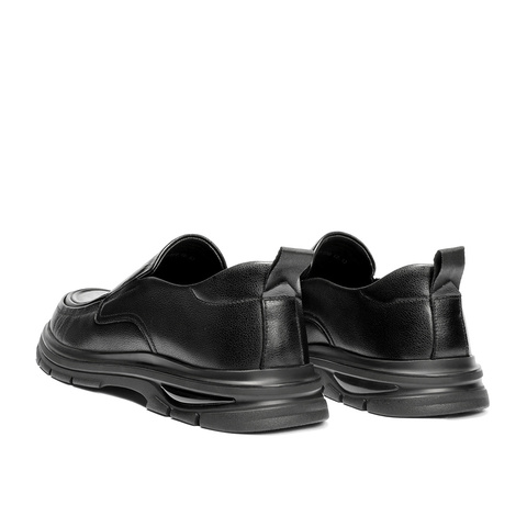 森达休闲皮鞋男2026春新商场同款简约舒适休闲鞋2CS01AM6