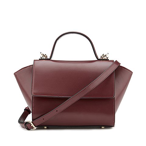 skap/圣伽步秋冬二层皮革翅膀包女单肩/斜挎两用包15725831