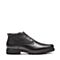 SKAP/圣伽步冬季专柜同款黑色牛皮时尚商务鞋男短靴20711871