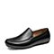 SKAP/圣伽步春夏专柜同款黑色牛皮商务男皮单鞋20812551