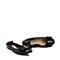 SKAP/圣伽步春夏专柜同款黑色羊皮低跟女浅口单鞋10810152