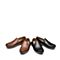 SKAP/圣伽步春夏专柜同款棕色牛皮商务男皮单鞋20812551