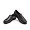SKAP/圣伽步春夏专柜同款黑色牛皮革男商务皮单鞋20819002