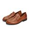 SKAP/圣伽步春夏专柜同款羊皮革商务男单鞋20812341