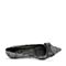 SKAP/圣伽步秋冬专柜同款黑格子布时尚细跟女浅口单鞋10811891