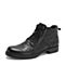 SKAP/圣伽步冬季专柜同款牛皮时尚休闲商务男短靴20815961