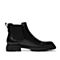 SKAP/圣伽步冬季新款专柜同款切尔西靴男短靴皮靴20914571