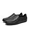 SKAP/圣伽步2020春新款专柜同款休闲套脚男豆豆鞋N16AD602