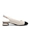 SKAP/圣伽步2020夏新款专柜同款优雅拼接小香风女凉鞋N1IBG304