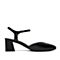 SKAP/圣伽步2020夏新款专柜同款优雅尖头一字带女凉鞋N1IBG401